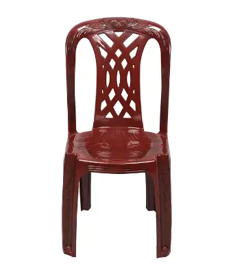 Buy Smart Armless Chair Rose Wood Online at Best Price