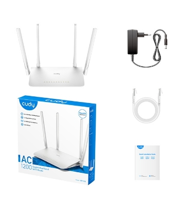 Buy CUDY WR1300 - Dual Band AC1200 Gigabit Smart Wi-Fi Router Online