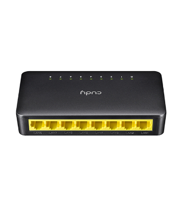 Picture of Cudy 8-Port 10/100Mbps Desktop Switch FS108D