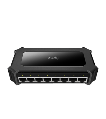 Picture of Cudy GS108 8-Port Gigabit Ethernet Unmanaged Switch - Desktop, Fanless, 10/100/1000Mbps Shielded Ports, Plug and Play, Sturdy Metal Housing