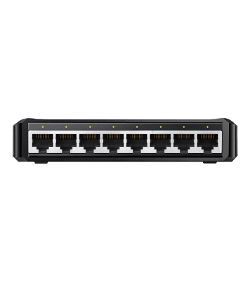 Picture of Cudy GS108 8-Port Gigabit Ethernet Unmanaged Switch - Desktop, Fanless, 10/100/1000Mbps Shielded Ports, Plug and Play, Sturdy Metal Housing