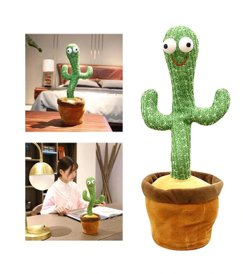Picture of Lovely Dancing Talking Cactus Toy