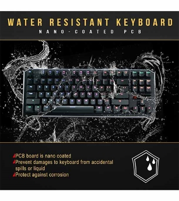 Buy A4TECH Bloody B930 TKL RGB Light Strike Libra Brown Optical Switch Mechanical Gaming Keyboard Online