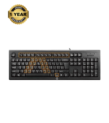 Picture of A4 TECH KRS-85 USB FN Multimedia Keyboard With Bangla Layout
