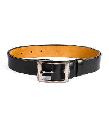 Buy Men's Premium One Part Buffalo Leather Belt Black at Best Price In Bangladesh