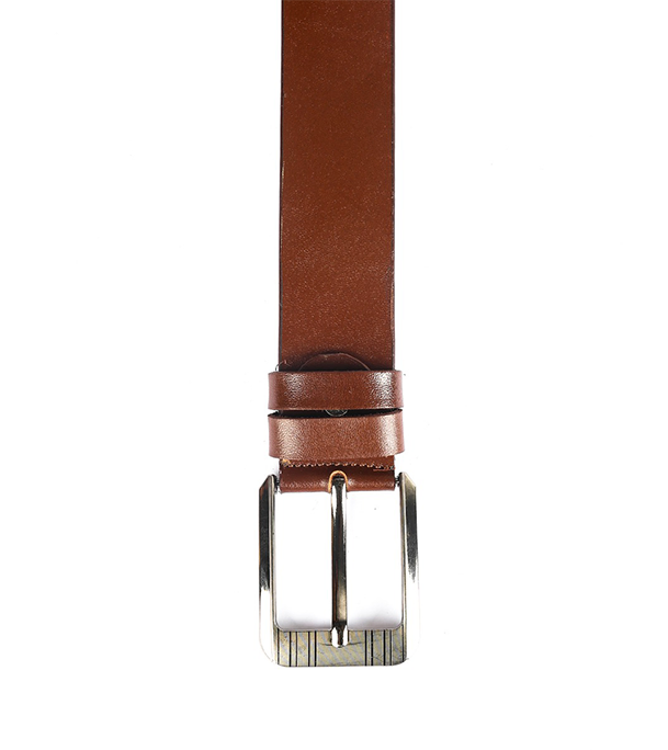 Buy Men's Premium One Part Cow Leather Belt Brown at Best Price In Bangladesh