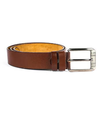Buy Men's Premium One Part Cow Leather Belt Brown at Best Price In Bangladesh