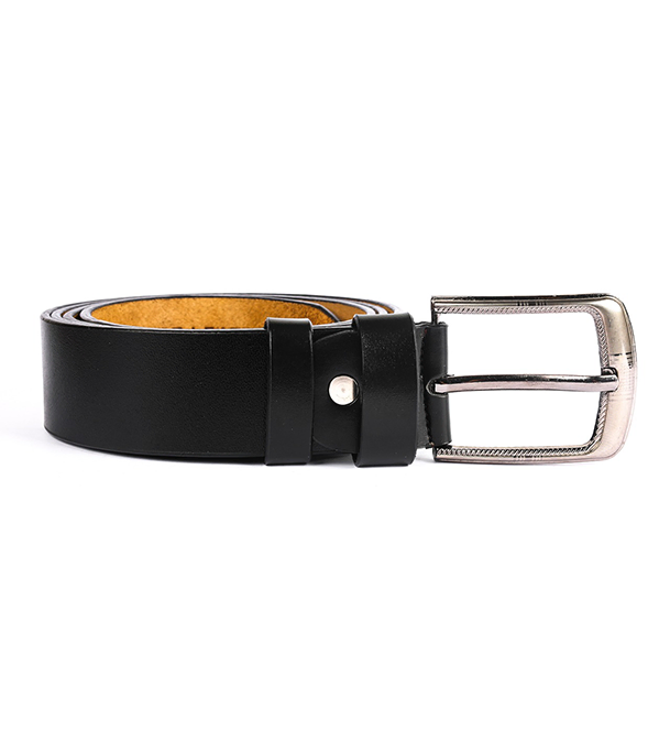 Buy Men's Exclusive One Part Buffalo Leather Belt Black at Best Price In Bangladesh