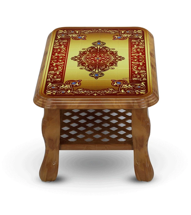 Buy Sofa Table Printed Crown –SW Online at Best Price