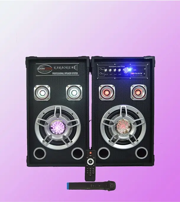 Buy Kamasonic SK-1008 Bluetooth Speaker With Wireless Microphone Online at Best Price