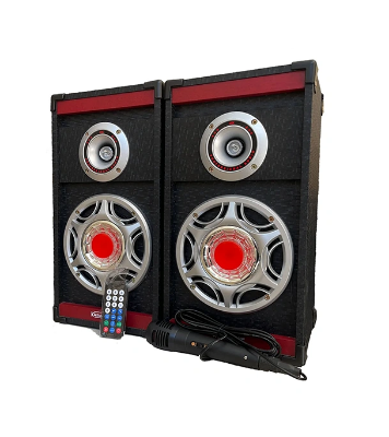 Buy Kamasonic SK-212 Bluetooth Speaker With Wire Microphone Online at Best Price