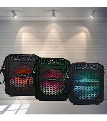Buy Kamasonic TR-866L Portable Bluetooth Trolley Speaker With Wire Microphone Online at Best Price