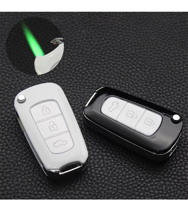 Buy Creative Car Key Lighter Cigarette Metal Windproofgmreen Flame Lighter at Best Price In Bangladesh