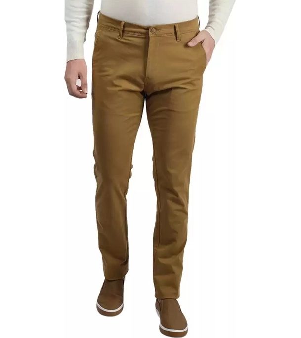 Buy Men's Khaki Premium Casual Gabardine Pant at Best Price In Bangladesh