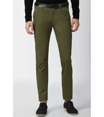 Buy Men's Olive Premium Casual Gabardine Pant at Best Price In Bangladesh