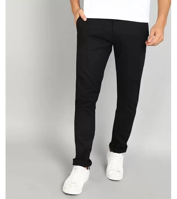 Buy Men's Black Premium Casual Gabardine Pant at Best Price In Bangladesh