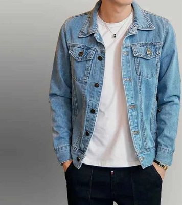 Buy Winter Sky Blue Denim Jacket For Men & Women at Best Price In Bangladesh