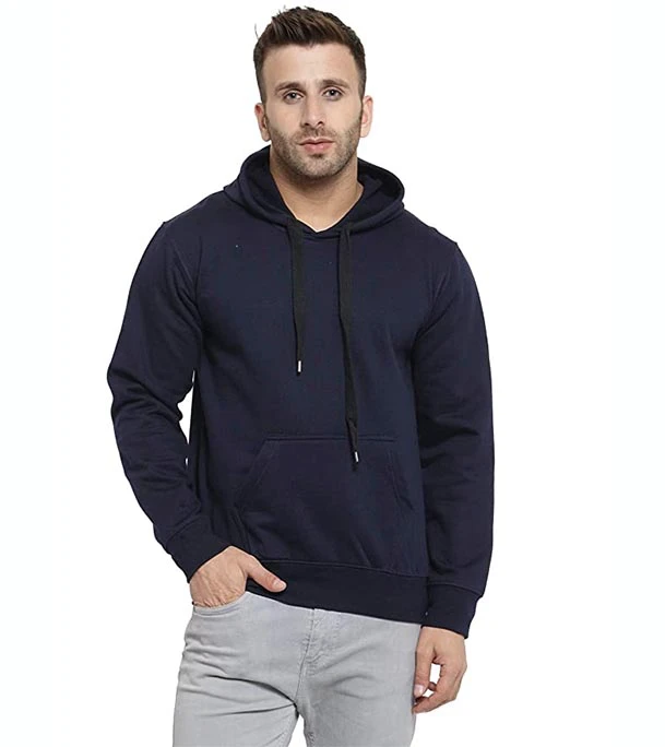 Buy Blue Color Stylish Hoodie For Men at Best Price In Bangladesh