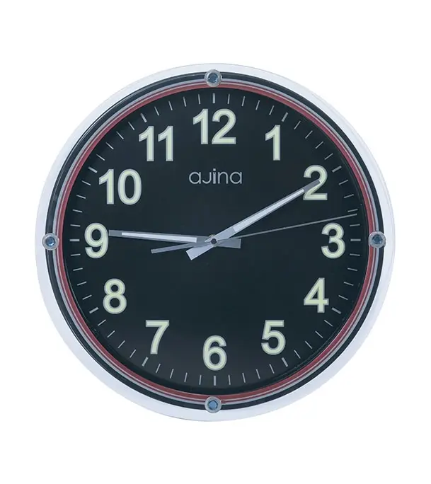 Casino Wall Clock without Digit Round