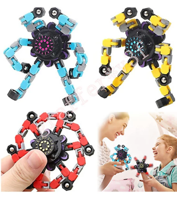 Buy Deformed Fidget Spinner Chain Toys For Children 1pc Online