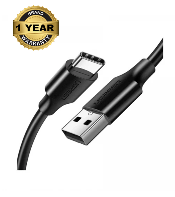 Buy UGREEN 60116 USB-A 2.0 to USB-C Cable Nickel Plating 1m Black US287 at Best Price In Bangladesh