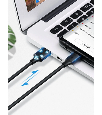 Buy UGREEN 60117 USB-A 2.0 to USB-C Cable Nickel Plating 1.5m at Best Price In Bangladesh