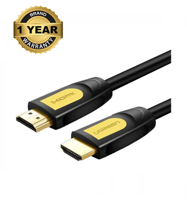 Buy UGREEN 10130 HDMI Round Cable 3m Yellow/Black at Best Price In Bangladesh