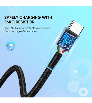 Buy UGREEN 60126 USB-A 2.0 to USB-C Cable Nickel Plating Aluminum Braid 1m Black at Best Price In Bangladesh