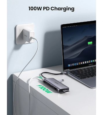 Buy UGREEN CM179 USB Type C Multifunctional Adapter Gray at Best Price In Bangladesh