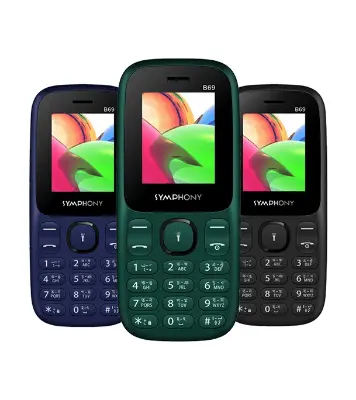 Buy Symphony B69 Feature Phone Dark Blue at Best Price In Bangladesh