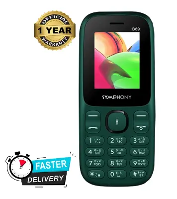 Buy Symphony B69 Feature Phone- Dark Blue Light Blue at Best Price In Bangladesh