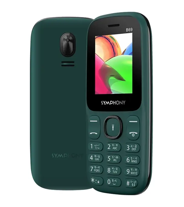 Buy Symphony B69 Feature Phone- Dark Blue Light Blue at Best Price In Bangladesh