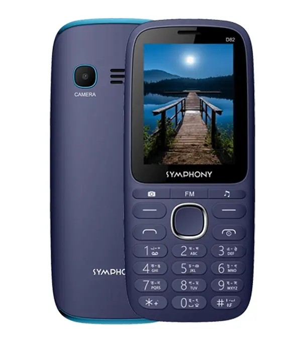 Buy Symphony D82 Feature Phone- Dark Blue Black at Best Price In Bangladesh