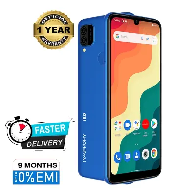 Buy Symphony i80 2GB 32GB - Royal Blue at Best Price In Bangladesh