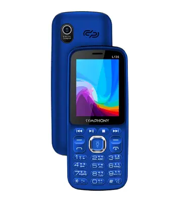 Buy Symphony L136 Feature Phone with 3000 mAH Battery and Wireless FM Radio- Royal Blue at Best Price In Bangladesh