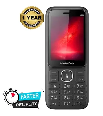 Buy Symphony L260 Feature Phone- Black at Best Price In Bangladesh