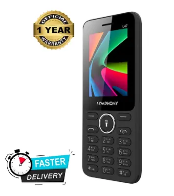 Buy Symphony L47 Feature Phone- Carbon Black at Best Price In Bangladesh