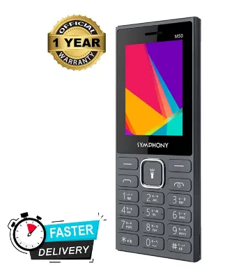 Buy Symphony M50 Feature Phone- Fossil Gray at Best Price In Bangladesh