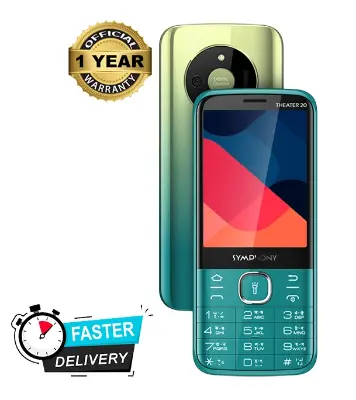 Buy Symphony Theater20 Feature Phone- Beach Green at Best Price In Bangladesh