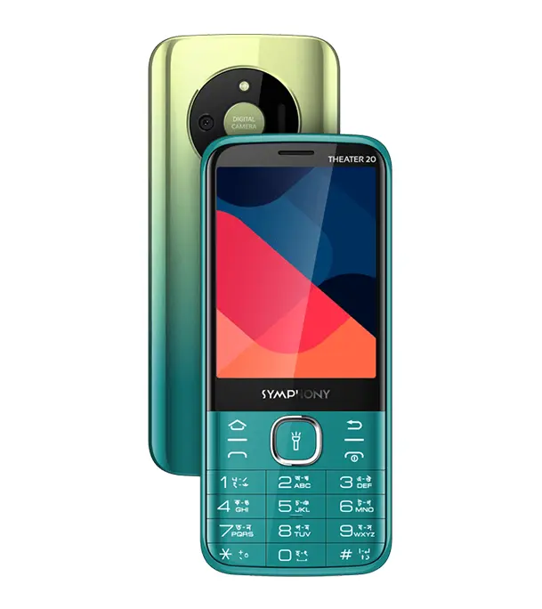 Buy Symphony Theater20 Feature Phone- Beach Green at Best Price In Bangladesh