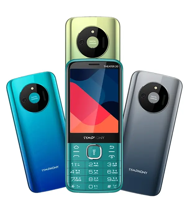 Buy Symphony Theater20 Feature Phone- Eternal Blue at Best Price In Bangladesh
