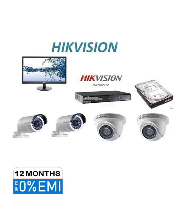 Picture of 4 HD Camera Full Package With Monitor