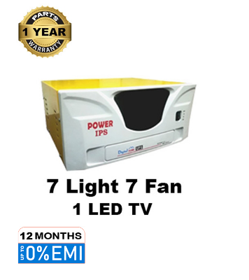 Picture of Power Home IPS 1500VA 4- Only IPS Machine (7 Light 7 Fan 1 LED TV)