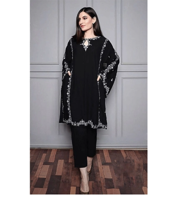 Buy Women's Fashionable Dubai Cherry Fabric Kurti   Pant (2 Pcs) Online at Best Price