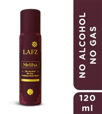 Buy Lafz Meliha No Alcohol Body Spray 120ml Online 