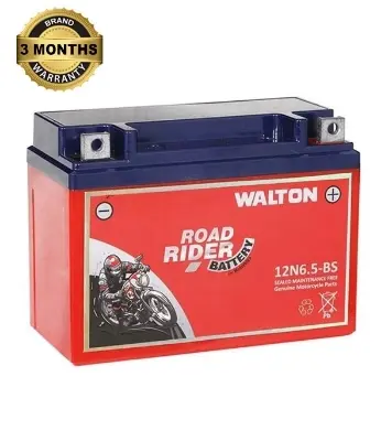 Picture of Walton Bike Battery SMF 12N6.5 AH (Best Price)
