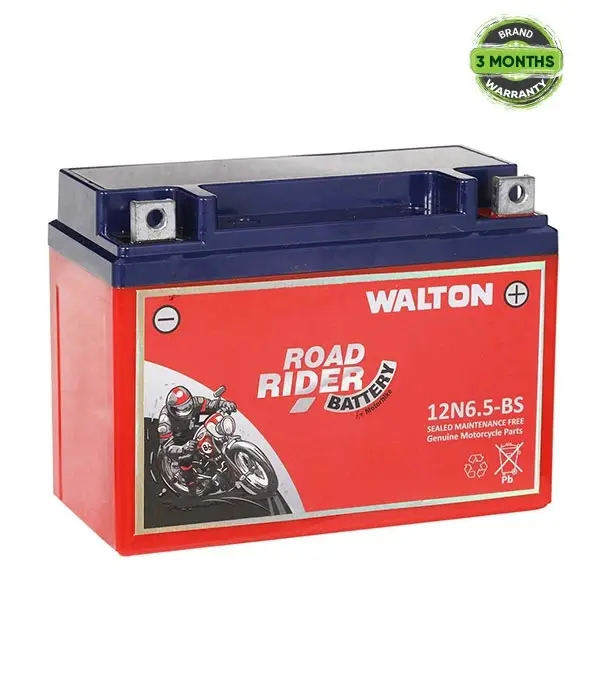 Picture of Walton Bike Battery SMF 12N6.5 AH (Best Price)