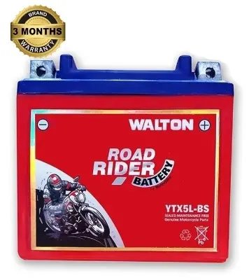 Picture of Walton Bike Battery SMF YTX 12N5 AH (Best Price)