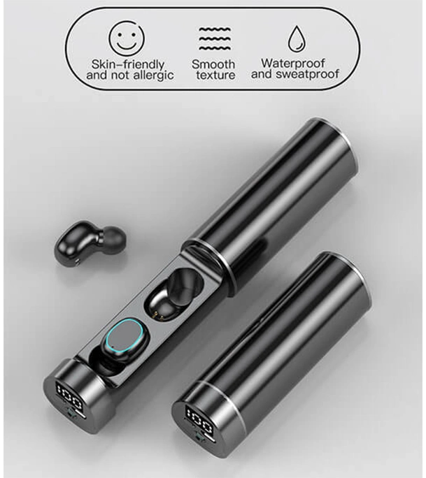 Buy M18 Pro Wireless Buds with Torchlight with Magnetic Charging Case at Best Price In Bangladesh