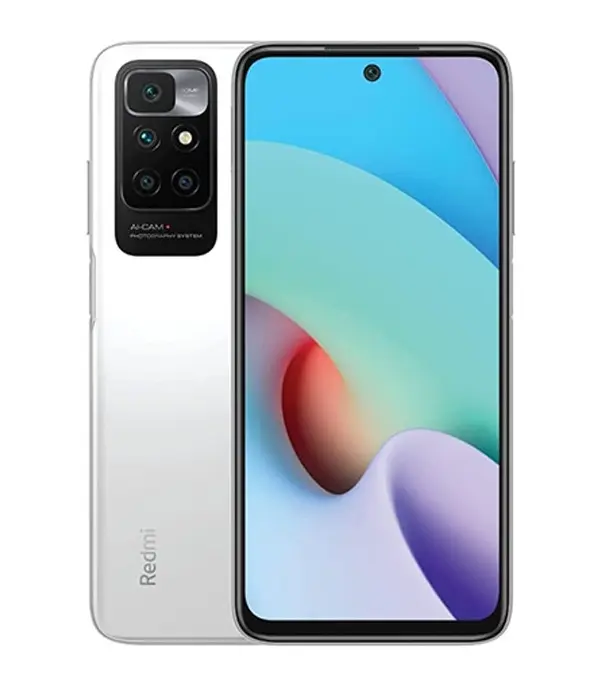 Buy Xiaomi Redmi 10 with 4GB RAM and 64GB ROM Pebble White Online at Best Price